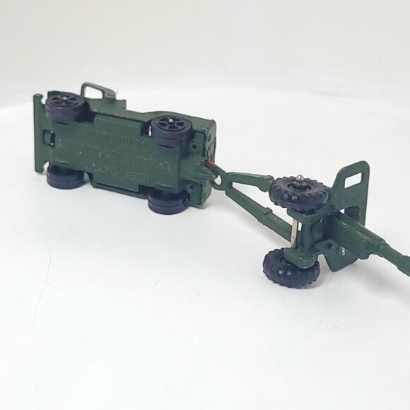 Historical Miniatures - Loose Miniatures Corgi Willys Jeep EX Canon - Picture 9 of 9